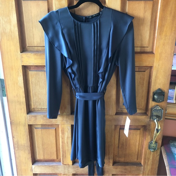 Zara Mini Dress NWT Sz Med - Picture 3 of 10
